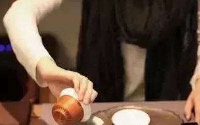 三才蓋碗的正確拿法，三才蓋碗抓碗法圖解