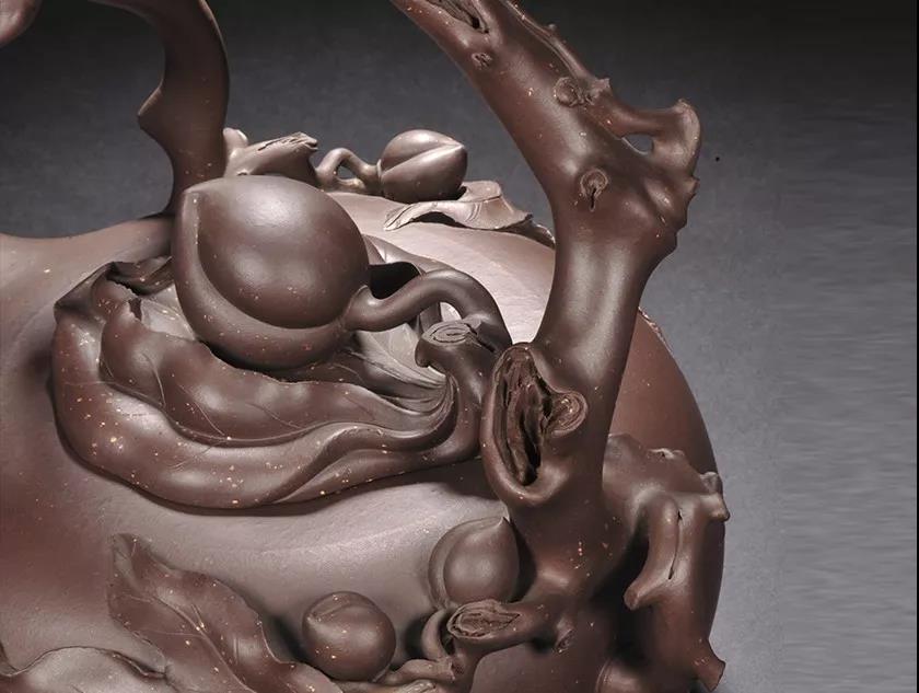 10種最美花器提梁壺，精美別致雕花紫砂壺!