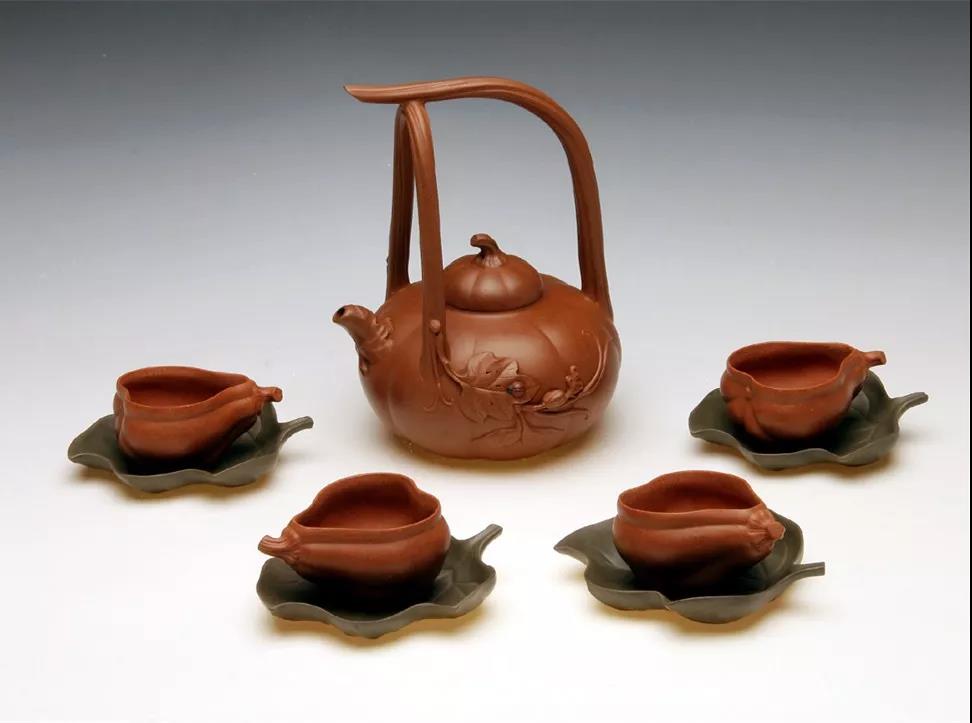 10種最美花器提梁壺，精美別致雕花紫砂壺!