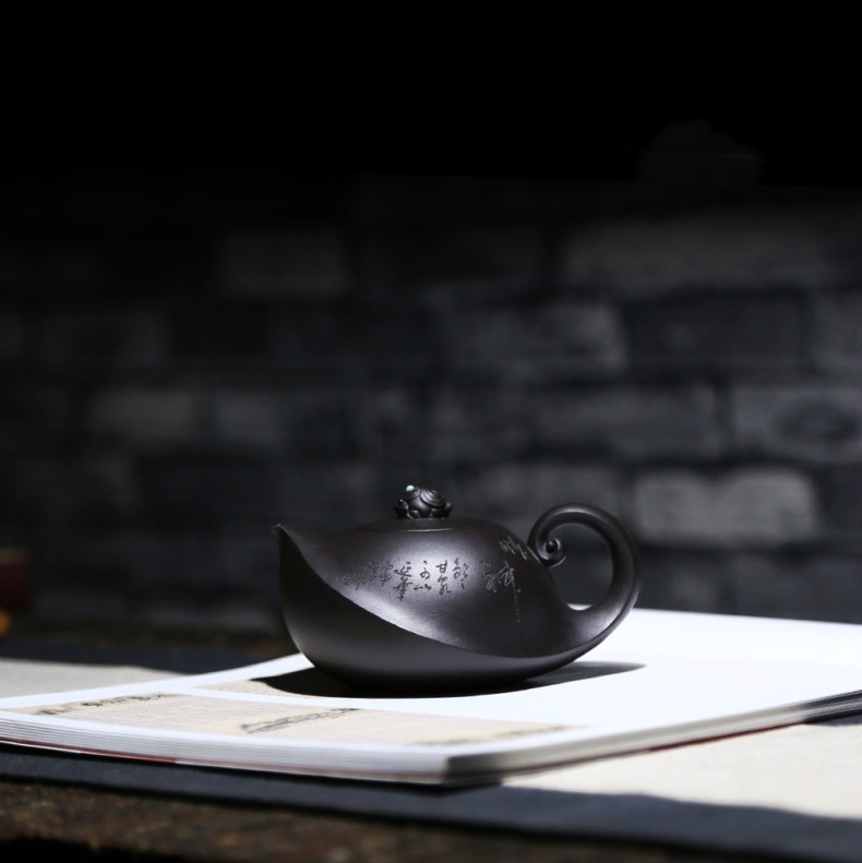 創(chuàng)意別致紫砂壺，個(gè)性手工美型外觀紫砂壺