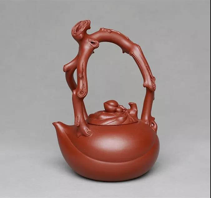 10種最美花器提梁壺，精美別致雕花紫砂壺!