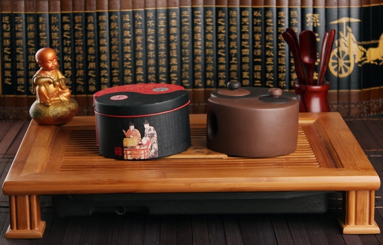 太極陰陽紫砂壺，創(chuàng)意格紫砂壺