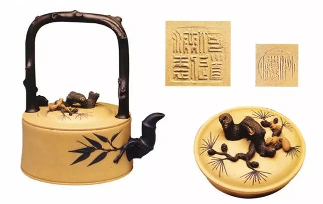 10種最美花器提梁壺，精美別致雕花紫砂壺!